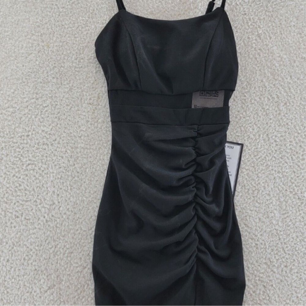 NWT Emerald Sundae Mesh Illusion Inset Bodycon Dress Women's XL